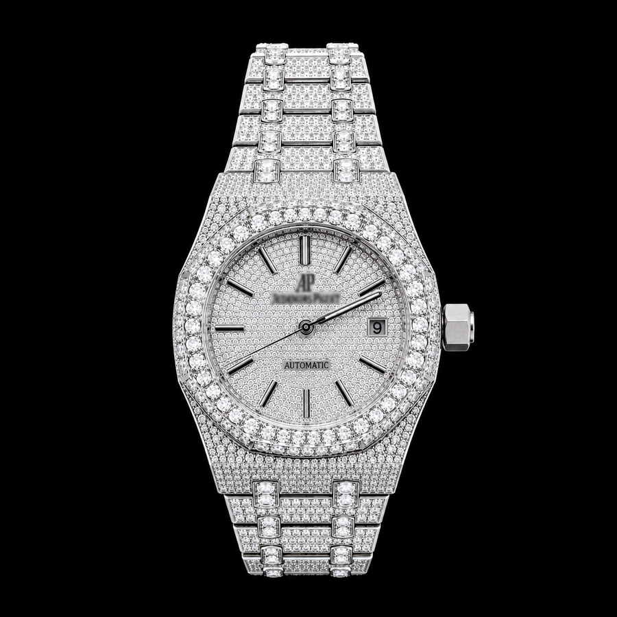 Moissanite Audemars Piguet Watch